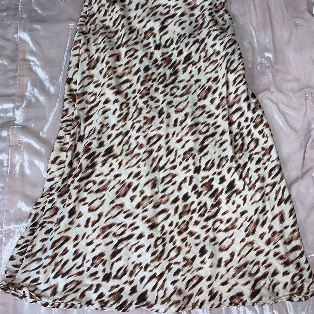 American Eagle Studio Cheetah Skirt